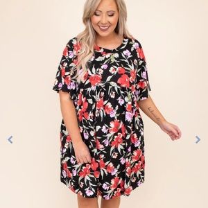 Chic soul floral dress